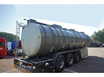 סמיטריילר מכל עבור הובלה של כימיקלים Dijkstra 3 AXLE CHEMIE TANK TRAILER 42 m3: תמונה 4