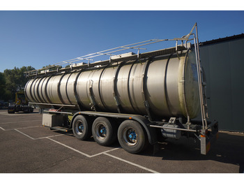 סמיטריילר מכל עבור הובלה של כימיקלים Dijkstra 3 AXLE CHEMIE TANK TRAILER 42 m3: תמונה 5