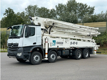 משאית משאבת בטון MERCEDES-BENZ Arocs 4142