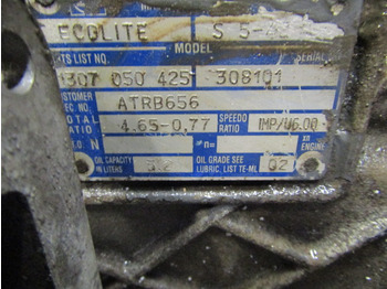 תיבת הילוכים עבור משאית DAF LF 45 160 ZF ECOLITE S5.42 5 SPEED GEARBOX: תמונה 2