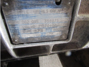 תיבת הילוכים עבור משאית VOLVO FE EURO 6 MANUAL ZF 6S1000TO GEARBOX: תמונה 3 תיבת הילוכים עבור משאית VOLVO FE EURO 6 MANUAL ZF 6S1000TO GEARBOX: תמונה 3