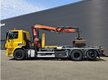 משאית הרמת וו, משאית מנוף DAF CF 330 6x2-4 / PALFINGER CRANE + HOOKLIFT: תמונה 3