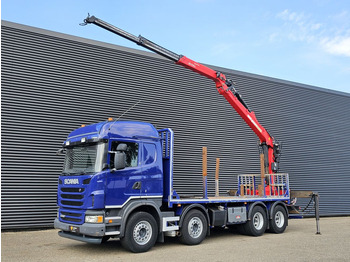 משאית צד נופל/ שטוחה SCANIA G 440