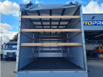 כלי רכב מסחרי עם וילונות צד Mercedes-Benz Sprinter 317 CDI Pritsche Plane Schlafkab. RWD: תמונה 5