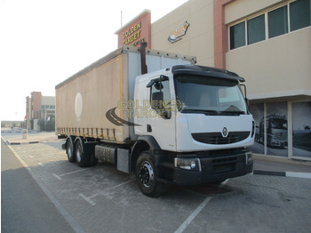 משאית וילונות צד RENAULT Kerax 380