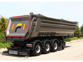 סמיטריילר עם מזהיר FESAN