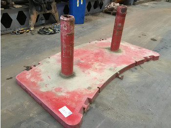 משקל נגד עבור מכונת בנייה Grove GMK 5100 counterweight 3,0 ton: תמונה 4