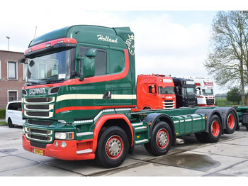 מוביל מכולות/ משאית החלפת גוף SCANIA R 520