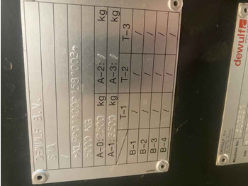 מקצרה Dewulf Dewulf MS 2000,B.V S1A, 2 Row, Potato, Belt Planter: תמונה 3