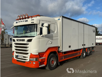 משאית תיבה SCANIA R 410