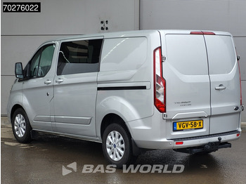 כלי רכב מסחרי קטן Ford Transit Custom 130PK Dubbel Cabine Automaat L1H1 LED Navi Trekhaak Camera Parkeersensoren Airco Cruise Doka Mixto L1 3Ton Airco Dubbel cabine T: תמונה 2