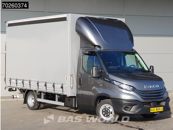 חָדָשׁ כלי רכב מסחרי עם וילונות צד Iveco Daily 35C21 3.0L Automaat Schuifzeilen met Laadklep ACC LED Bakwagen Schuifzeil Zeilen Koffer Meubelbak Plane 22m3 Airco: תמונה 5