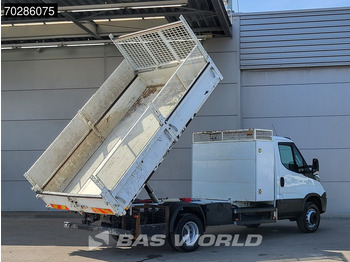 כלי רכב מסחרי מזהיר Iveco Daily 72C18 3.0L Kipper Dubbellucht 3,5t Trekhaak Airco Cruise Euro6 Tipper Benne Kieper 7m3 Airco Trekhaak Cruise control: תמונה 2