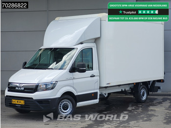 כלי רכב מסחרי עם תיבה MAN TGE 3.140
