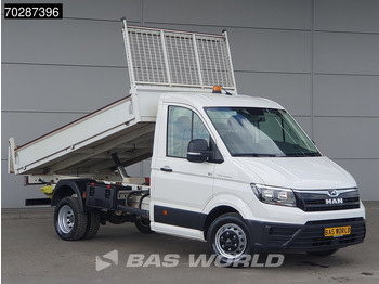 כלי רכב מסחרי מזהיר MAN TGE 3.180 Kipper Dubbellucht 3,5t Trekhaak Airco Cruise Euro6 Tipper Benne Kieper 2m3 Airco Trekhaak Cruise control: תמונה 3