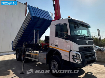 חָדָשׁ מזהיר, משאית מנוף Volvo FMX 430 6X4 Palfinger PK24.001 SLD5 Kran Crane 12m3 Big-Axle Euro 6: תמונה 4