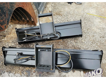 חָדָשׁ צרופה עבור מכונת בנייה Łyżka skarpowa hydrauliczna 124cm do minikoparki Lehnhoff MS01: תמונה 3