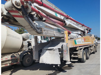 משאית משאבת בטון XCMG Factory Second Hand Hydraulic Concrete Pump HB62V 62m Cement Punp Truck For Sale: תמונה 4