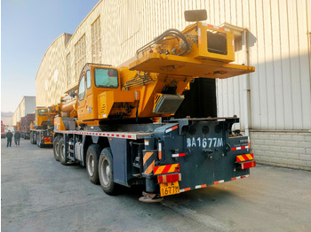 עגורן נייד XCMG Official Used Mobile Truck Crane QY80K5D 85 Ton Mobile Hydraulic Crane Price: תמונה 4