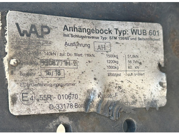 חלק אוניברסלי עבור משאית ROCKINGER ROCKINGER RO 50-G6 HOOK AUTOMATIC COUPLING: תמונה 4