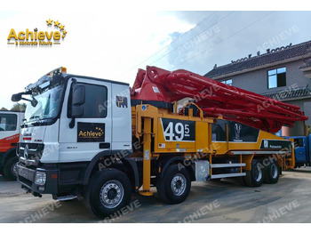 משאית משאבת בטון PUTZMEISTER Mercedes-Benz 4141 Putzmeister 49.5M 【ACHIEVE】TOP CONDITION!!!: תמונה 4 משאית משאבת בטון PUTZMEISTER Mercedes-Benz 4141 Putzmeister 49.5M 【ACHIEVE】TOP CONDITION!!!: תמונה 4