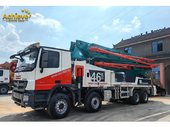 משאית משאבת בטון Putzmeister Compact Truck-Mounted Concrete Pump M46-5 【ACHIEVE】TOP CONDITION!!!: תמונה 3 משאית משאבת בטון Putzmeister Compact Truck-Mounted Concrete Pump M46-5 【ACHIEVE】TOP CONDITION!!!: תמונה 3