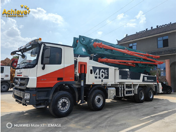 משאית משאבת בטון Putzmeister Compact Truck-Mounted Concrete Pump M46-5 【ACHIEVE】TOP CONDITION!!!: תמונה 2 משאית משאבת בטון Putzmeister Compact Truck-Mounted Concrete Pump M46-5 【ACHIEVE】TOP CONDITION!!!: תמונה 2
