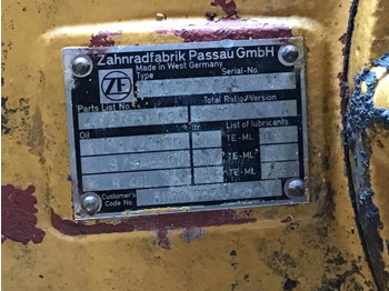 סרן קדמי Liebherr Frontaxle: תמונה 2