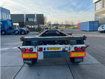סמיטריילר מוביל מכולות/ החלפת גוף Krone SZ / 20 FT Container Chassis / BPW: תמונה 2