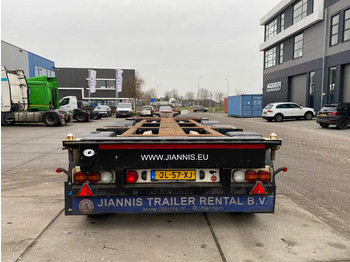 סמיטריילר מוביל מכולות/ החלפת גוף Pacton TXC 343 Multi / 3x Extendable / 1x Lift Axle: תמונה 2