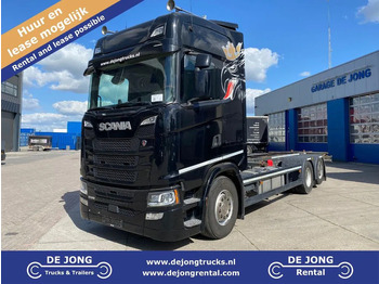 מוביל מכולות/ משאית החלפת גוף SCANIA S 500