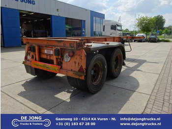 סמיטריילר מוביל מכולות/ החלפת גוף VAN HOOL 20'