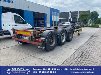 סמיטריילר מוביל מכולות/ החלפת גוף VAN HOOL 40'