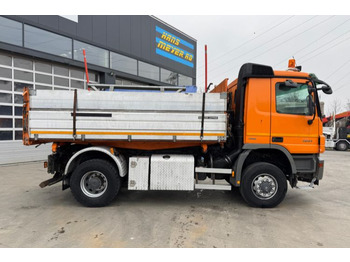 מזהיר Mercedes-Benz Actros 1841 4x4 mit Schneeplfug: תמונה 4