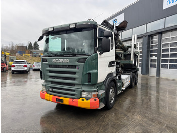 משאית עץ SCANIA R 480