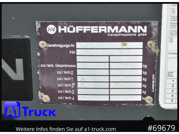 קרון נגרר מתגלגל/ מדלג HUEFFERMANN HSA 1870 Luft, SAF, Scheibenbremse: תמונה 5