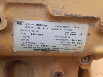 מנוע עבור מכונת בנייה Caterpillar C11 MOTORE COMPLETO USATO IN REVISIONE: תמונה 3