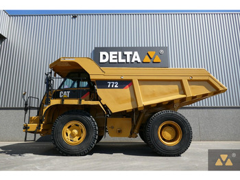 משאית סלעים/ מסיר פסולת קשיח CATERPILLAR 772
