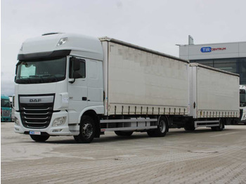 משאית וילונות צד DAF XF 440