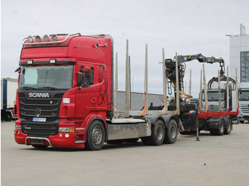 משאית עץ SCANIA R 480