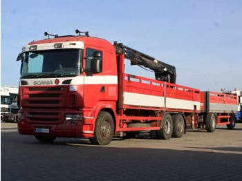 משאית צד נופל/ שטוחה SCANIA R 380