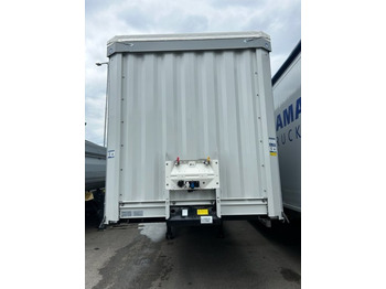 חָדָשׁ סמיטריילר עם וילונות צד Krone 1-achs Auflieger, Heckabstützung XL Zertifikat, Edscha-Verdeck,: תמונה 2 חָדָשׁ סמיטריילר עם וילונות צד Krone 1-achs Auflieger, Heckabstützung XL Zertifikat, Edscha-Verdeck,: תמונה 2