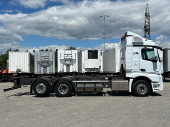 מוביל מכולות/ משאית החלפת גוף Mercedes-Benz Actros 2545 6x2 BDF E6, Retarder, Alufelgen: תמונה 4