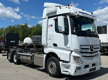 מוביל מכולות/ משאית החלפת גוף Mercedes-Benz Actros 2545 6x2 BDF E6, Retarder, Alufelgen: תמונה 3