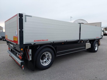 חָדָשׁ קרון נגרר צד נופל/ שטוח Schwarzmüller 2-Achs Jumbo-Baustoff-Plateauanhänger, BPW-Achsen, Alufelgen,: תמונה 4