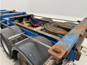 סמיטריילר מוביל מכולות/ החלפת גוף ASCA Bi-train skelet 20 ft: תמונה 2