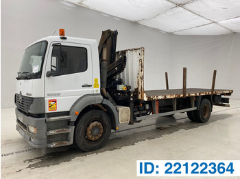 משאית צד נופל/ שטוחה MERCEDES-BENZ Atego 1828