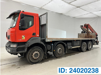 משאית צד נופל/ שטוחה RENAULT Kerax 370