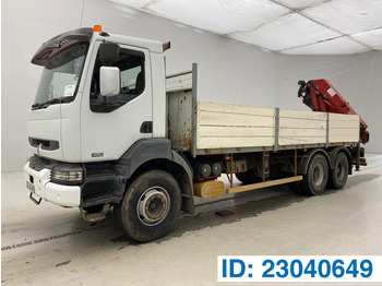 משאית צד נופל/ שטוחה RENAULT Kerax 420
