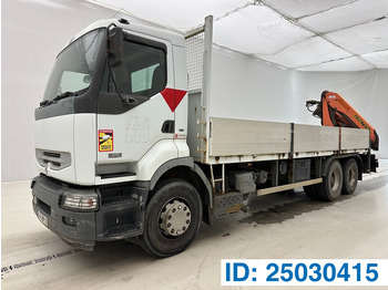 משאית צד נופל/ שטוחה RENAULT Premium 370